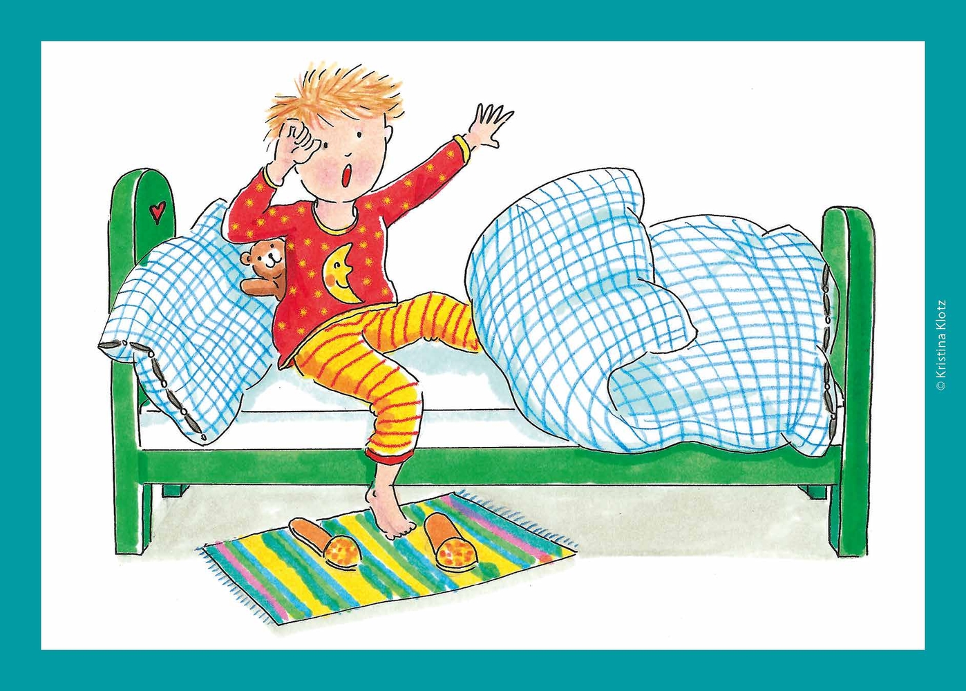 Erste-Hilfe-Verben: Kita-Kinder lernen Deutsch mit Bildkarten