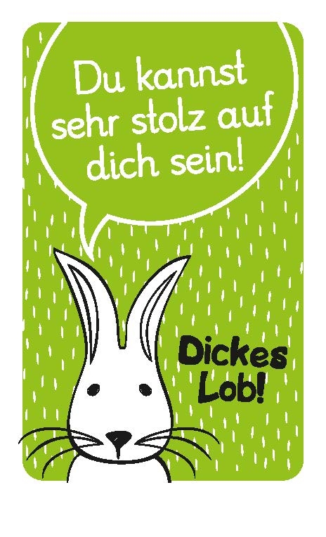 Dickes Lob! 100 Belohnungskärtchen für Schüler*innen