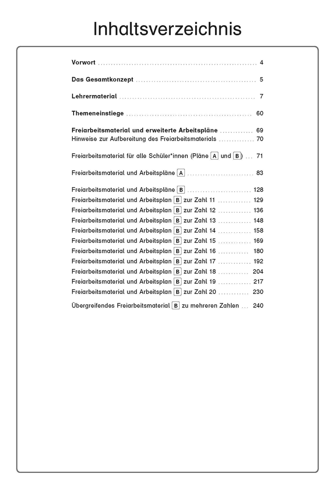 Mathe - na klar! Zahlenraum 11-20