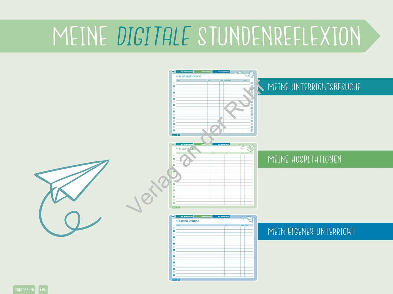 Meine digitale Stundenreflexion - PDF-Basis-Lizenz Meine digitale Stundenreflexion - PDF-Basis-Lizenz