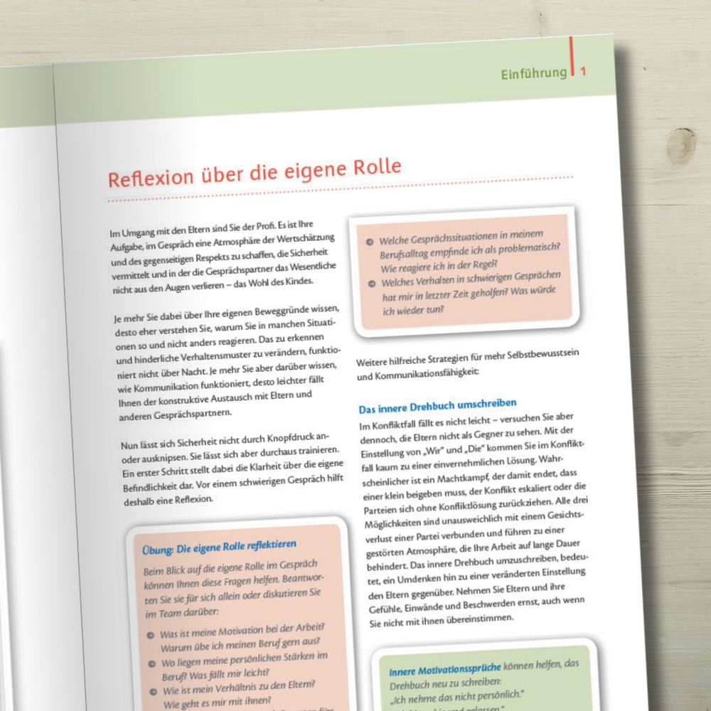 Klare Worte finden – spezial: Schwierige Elterngespräche in der Kita