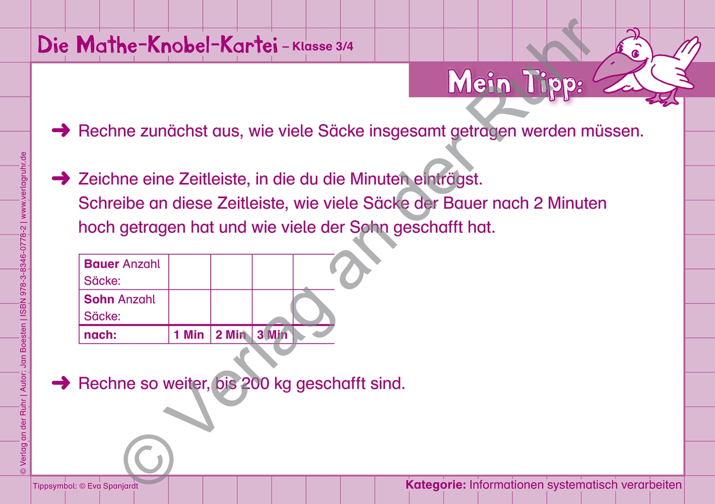 Die Mathe-Knobel-Kartei – Klasse 3/4 Die Mathe-Knobel-Kartei – Klasse 3/4
