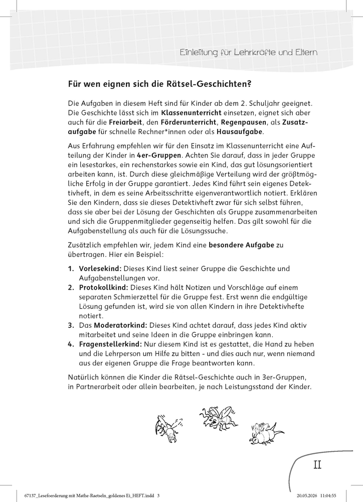 Auf der Suche nach dem goldenen Ei
