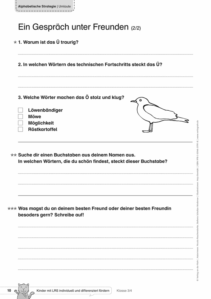 Kinder mit LRS individuell und differenziert fördern