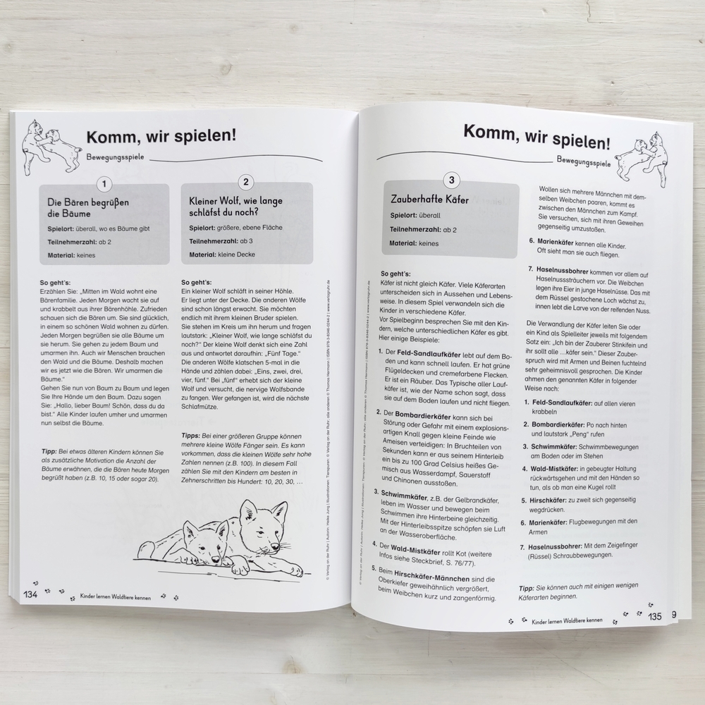 Kinder lernen Waldtiere kennen Kinder lernen Waldtiere kennen