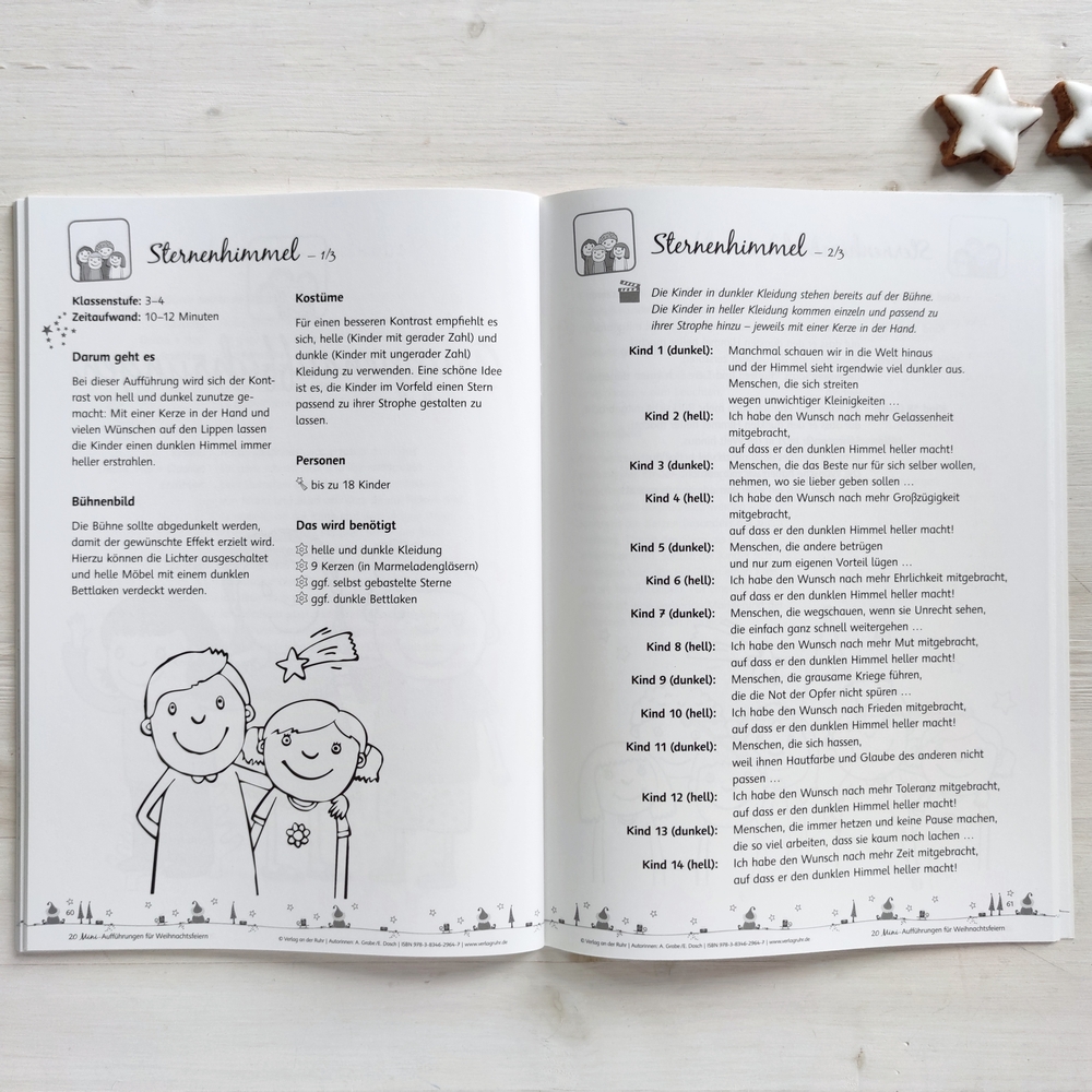 20 Mini-Aufführungen für Weihnachtsfeiern in der Grundschule 20 Mini-Aufführungen für Weihnachtsfeiern in der Grundschule
