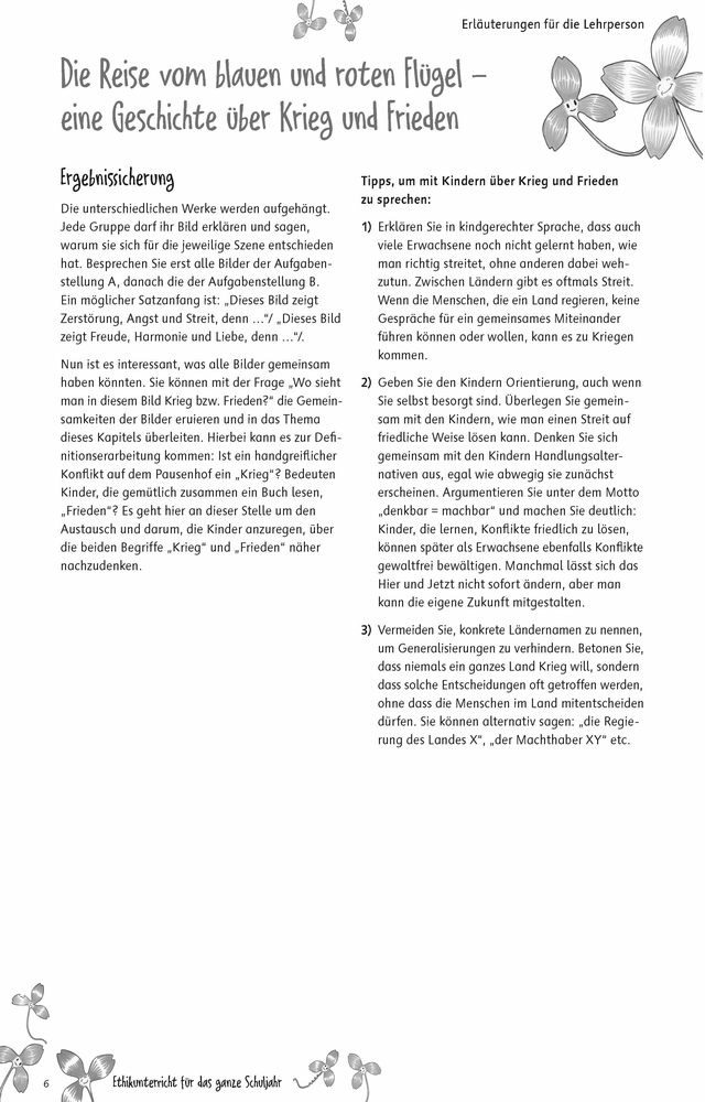 Ethikunterricht für das ganze Schuljahr – Klasse 3/4