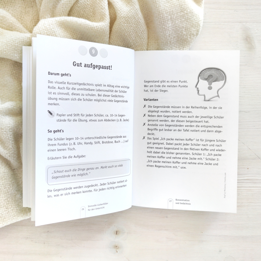 Sinnvolle Lückenfüller für den Unterricht Sinnvolle Lückenfüller für den Unterricht