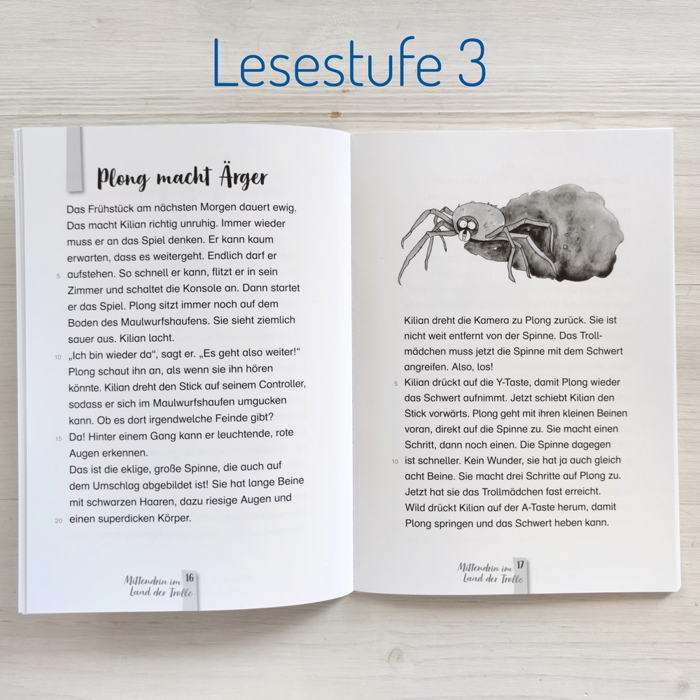Mittendrin im Land der Trolle – Lesestufe 3 Mittendrin im Land der Trolle – Lesestufe 3