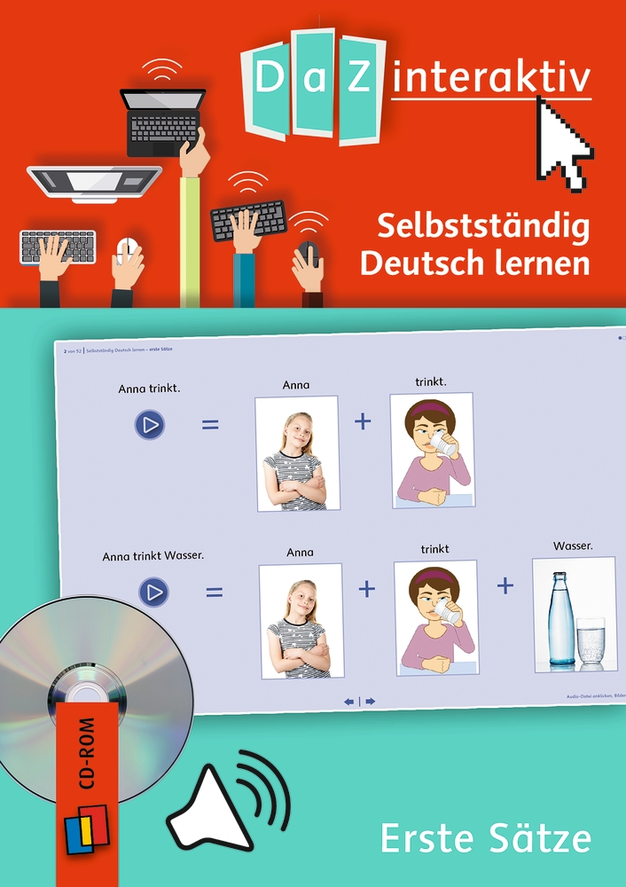 Selbstständig Deutsch lernen – Erste Sätze – Pro-Lizenz