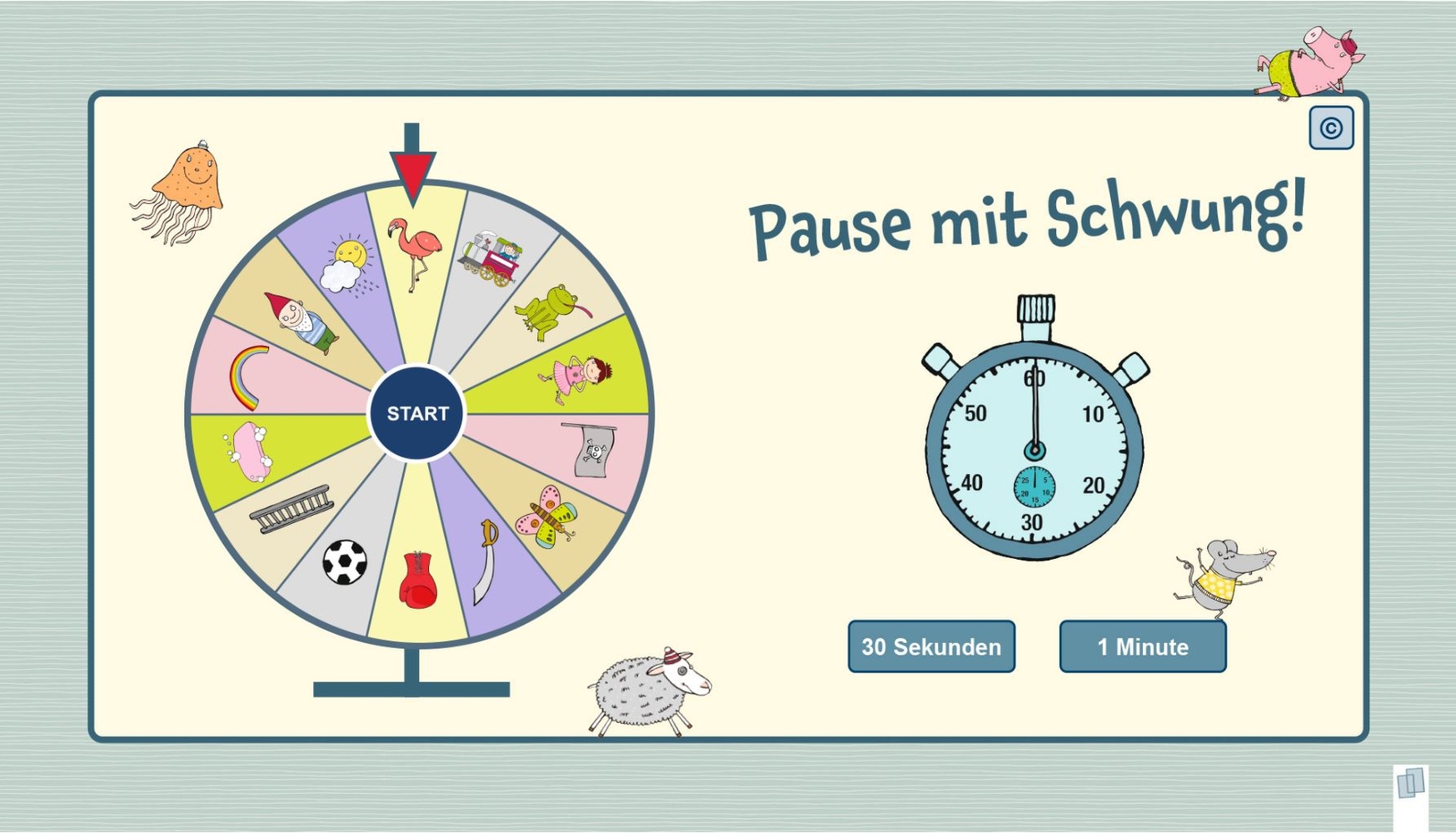 Pause mit Schwung! Bewegungsübungen für Kinder zur Auflockerung - Pro-Lizenz - Online Pause mit Schwung! Bewegungsübungen für Kinder zur Auflockerung - Pro-Lizenz - Online