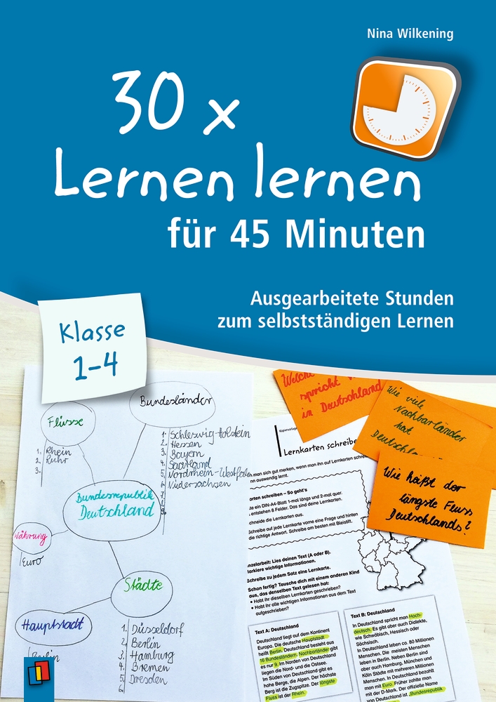 30 x Lernen lernen für 45 Minuten – Klasse 1–4