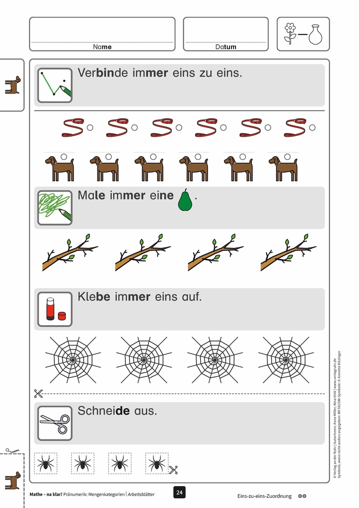 Mathe - na klar! Pränumerik: Mengenkategorien