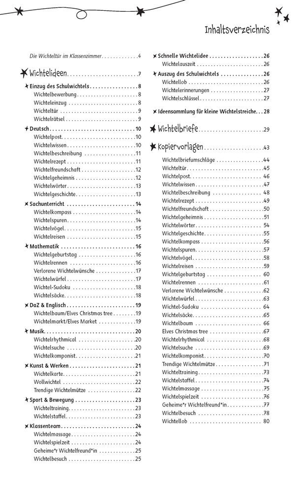 40 magische Weihnachtswichtel-Ideen, Klasse 3/4
