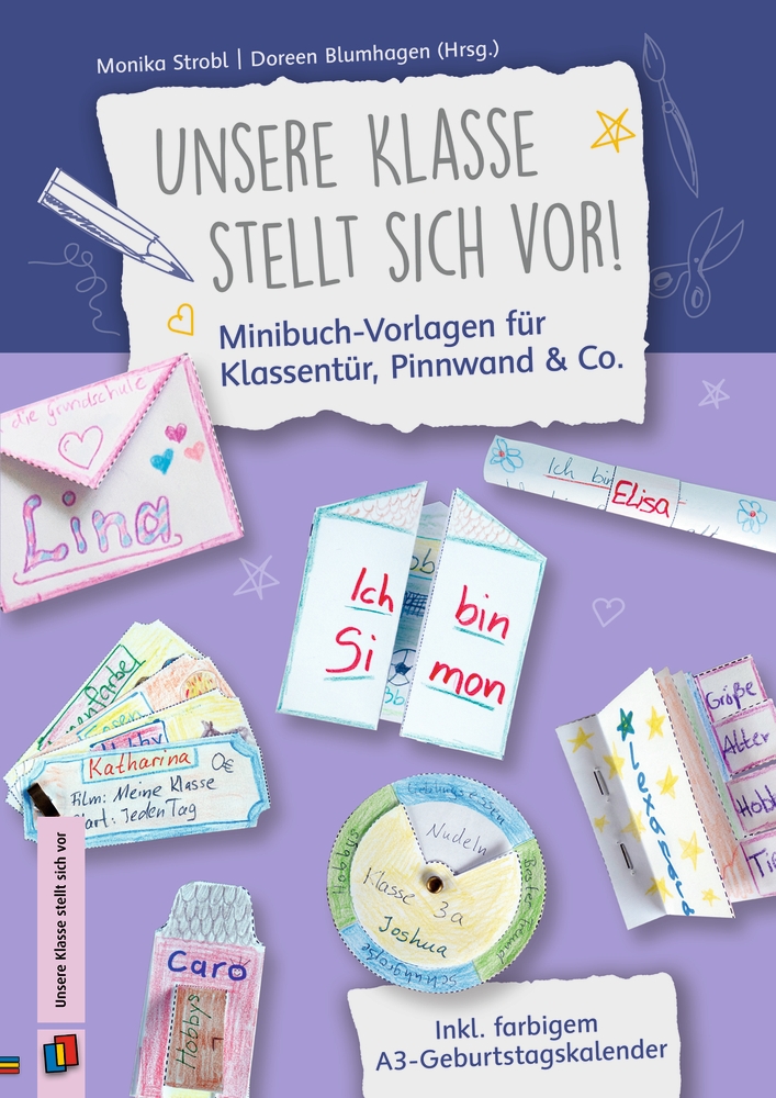 Unsere Klasse stellt sich vor! – Minibuch-Vorlagen für Klassentür, Pinnwand & Co.