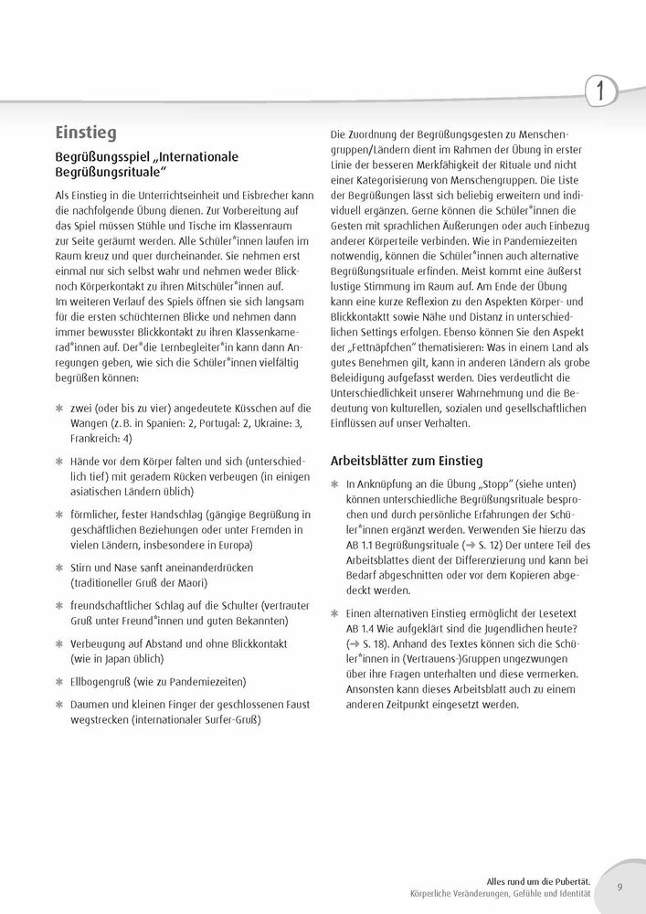 Alles rund um die Pubertät. Körperliche Veränderungen, Gefühle und Identität