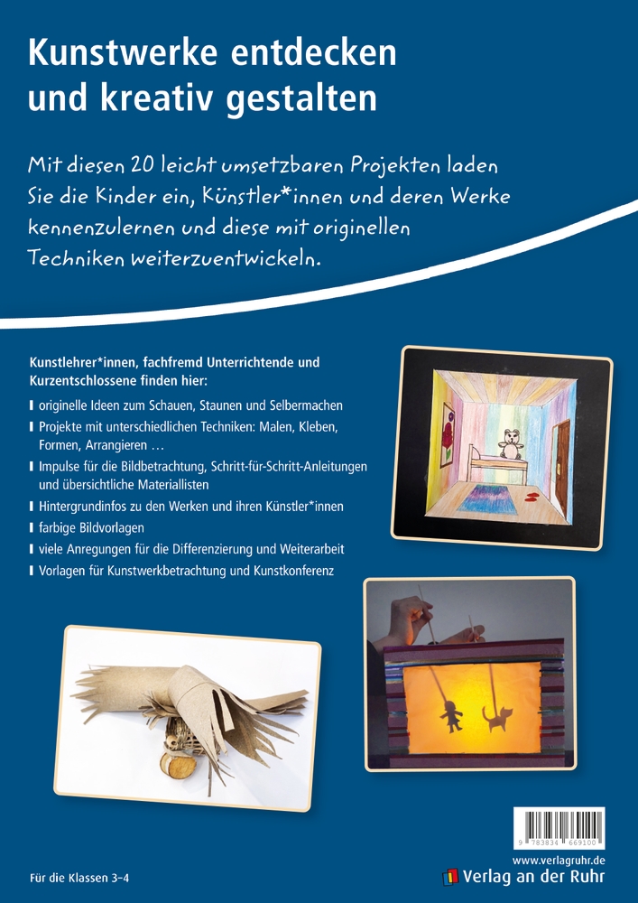 20 x Kunstwerke für 90 Minuten - Klasse 3/4