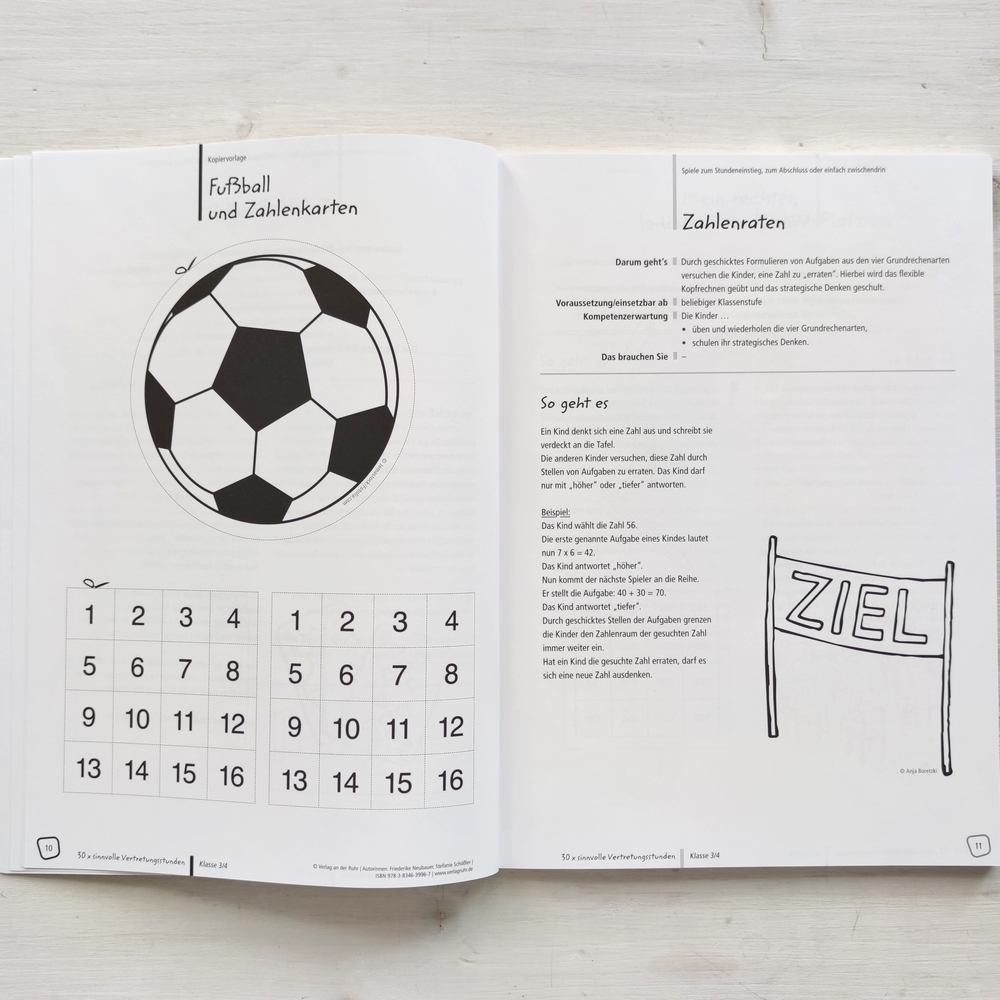 30 x sinnvolle Vertretungsstunden für 45 Minuten – Klasse 3/4 30 x sinnvolle Vertretungsstunden für 45 Minuten – Klasse 3/4