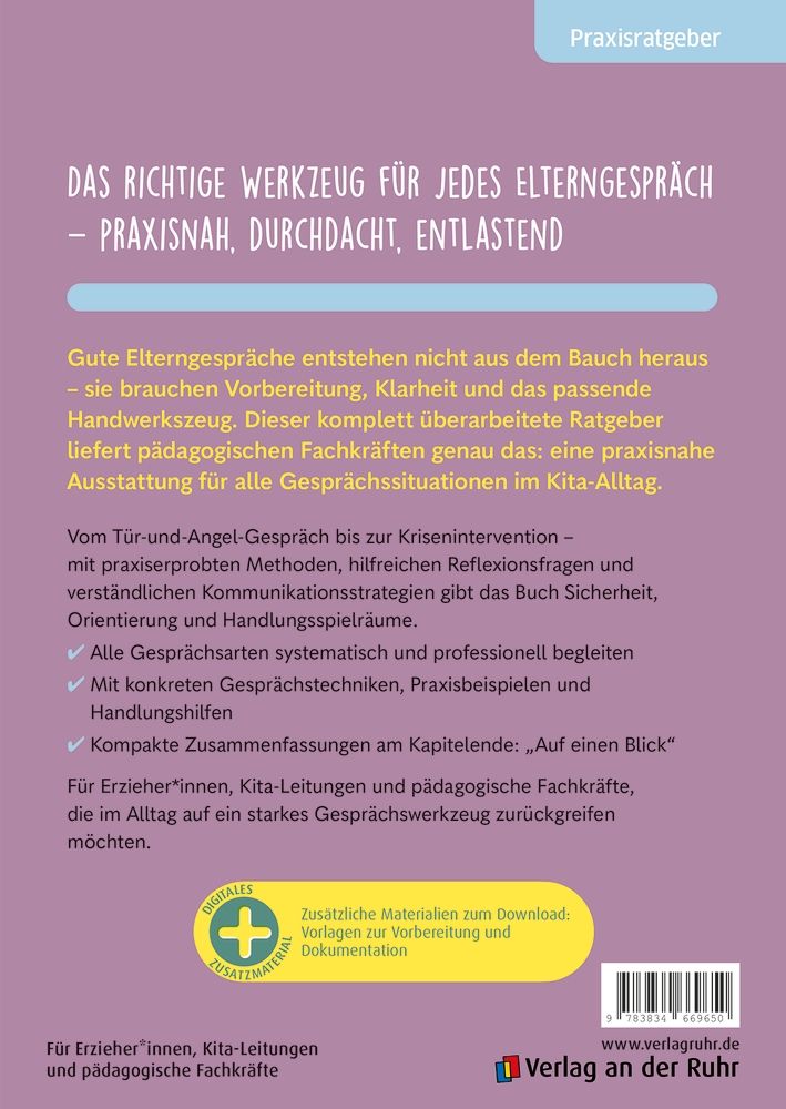 Klare Worte finden – Elterngespräche in der Kita