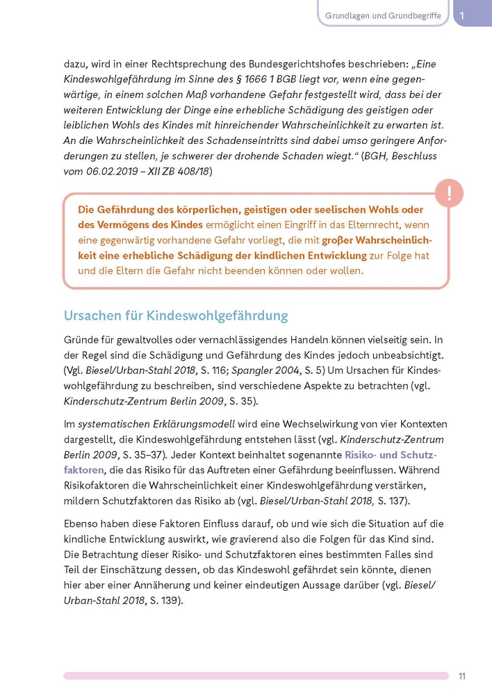 Verdacht auf Kindeswohlgefährdung?​