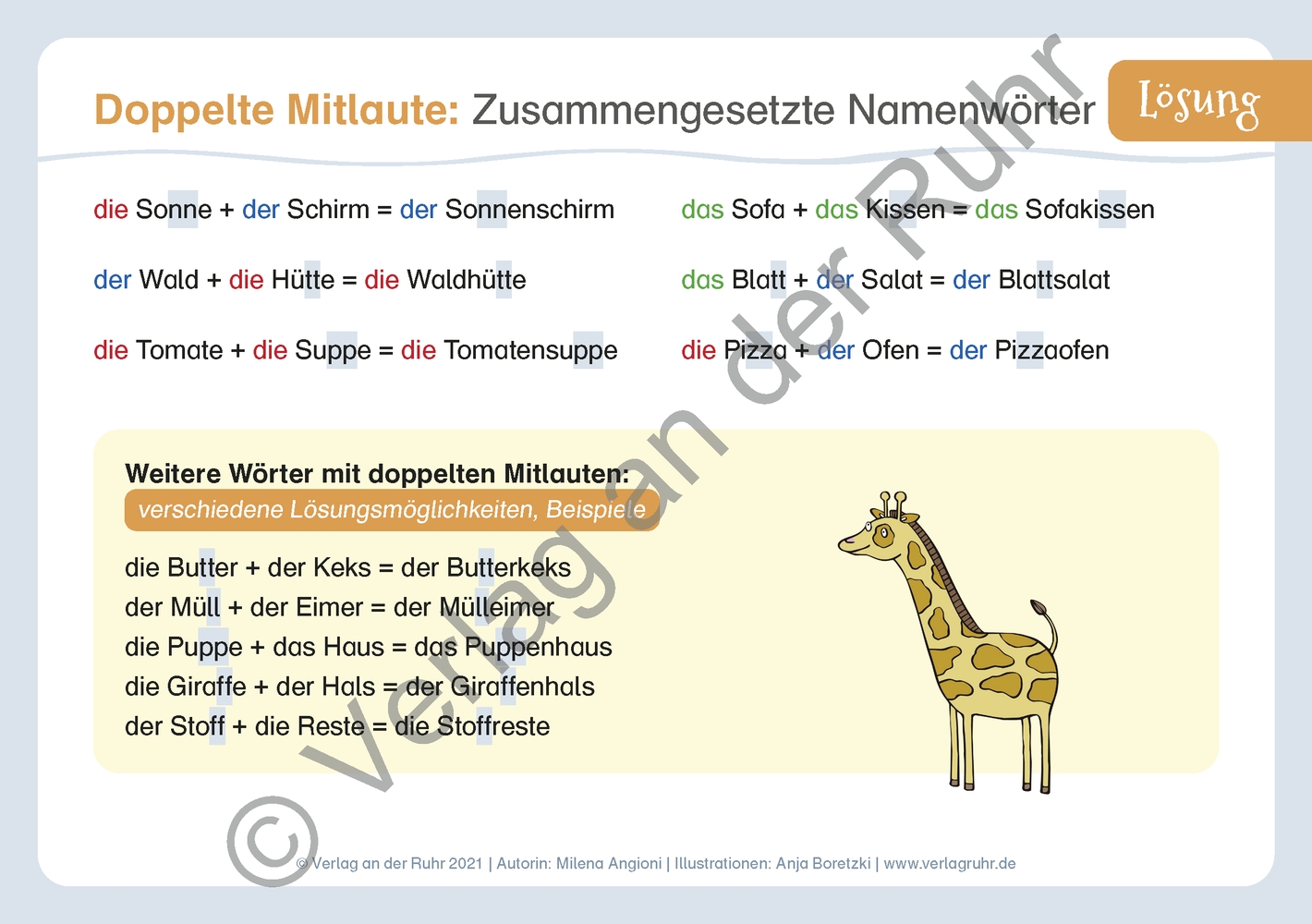 Die Rechtschreib-Übungskartei – Klasse 3/4 Die Rechtschreib-Übungskartei – Klasse 3/4
