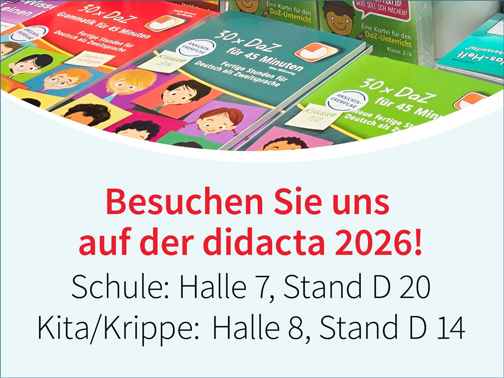 Besuchen Sie uns auf der Didacta 2026!