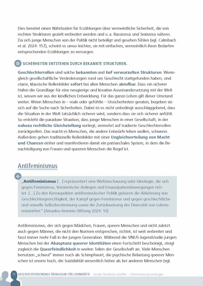 Geschlechtersensible Pädagogik für Lehrkräfte