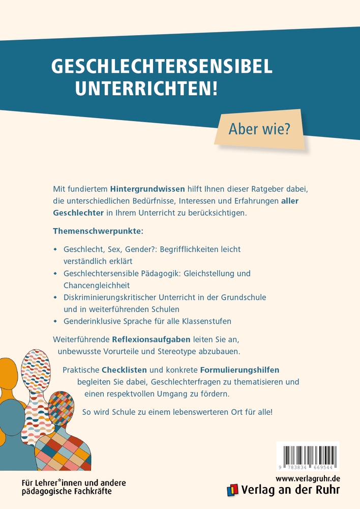 Geschlechtersensible Pädagogik für Lehrkräfte