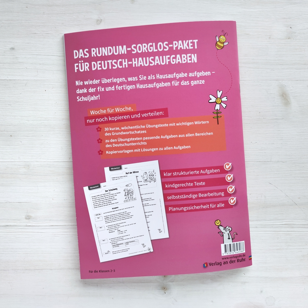 Mit Übungstexten durchs Schuljahr – Rechtschreibung, Grammatik & Co. sicher trainiert – Klasse 2/3 Mit Übungstexten durchs Schuljahr – Rechtschreibung, Grammatik & Co. sicher trainiert – Klasse 2/3