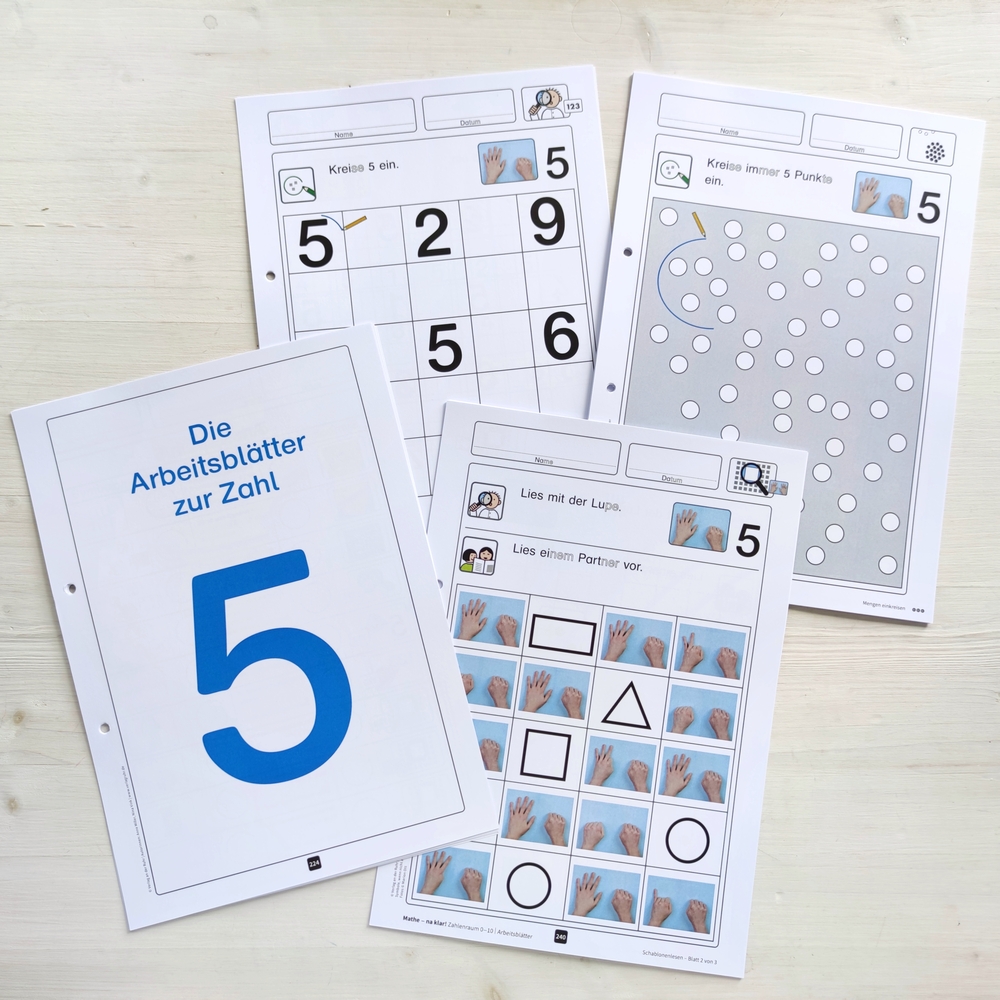 Mathe - na klar! Zahlenraum 0-10 Mathe - na klar! Zahlenraum 0-10