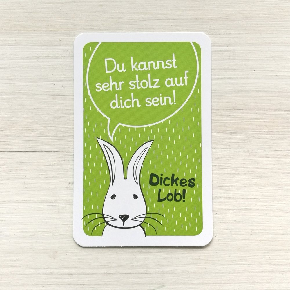 Dickes Lob! 100 Belohnungskärtchen für Schüler*innen