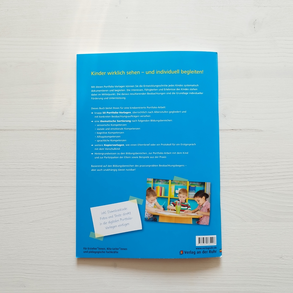 Portfolio-Vorlagen für Vorschulkinder – passend zum Beobachtungsbogen