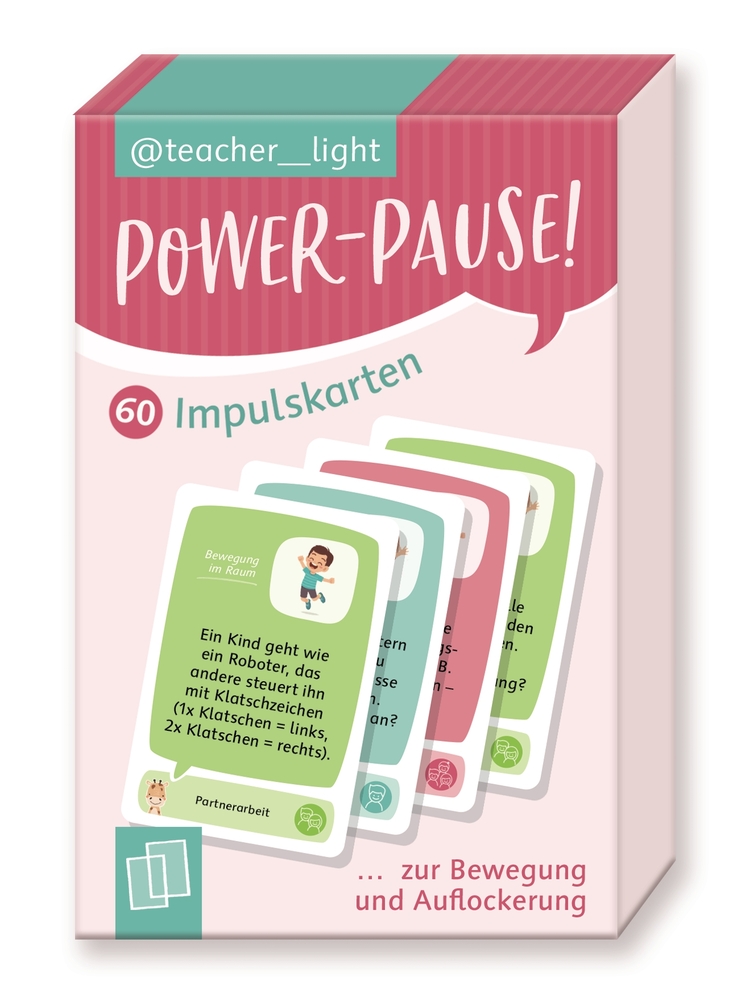 Power-Pause! 60 Impulskarten zur Bewegung und Auflockerung