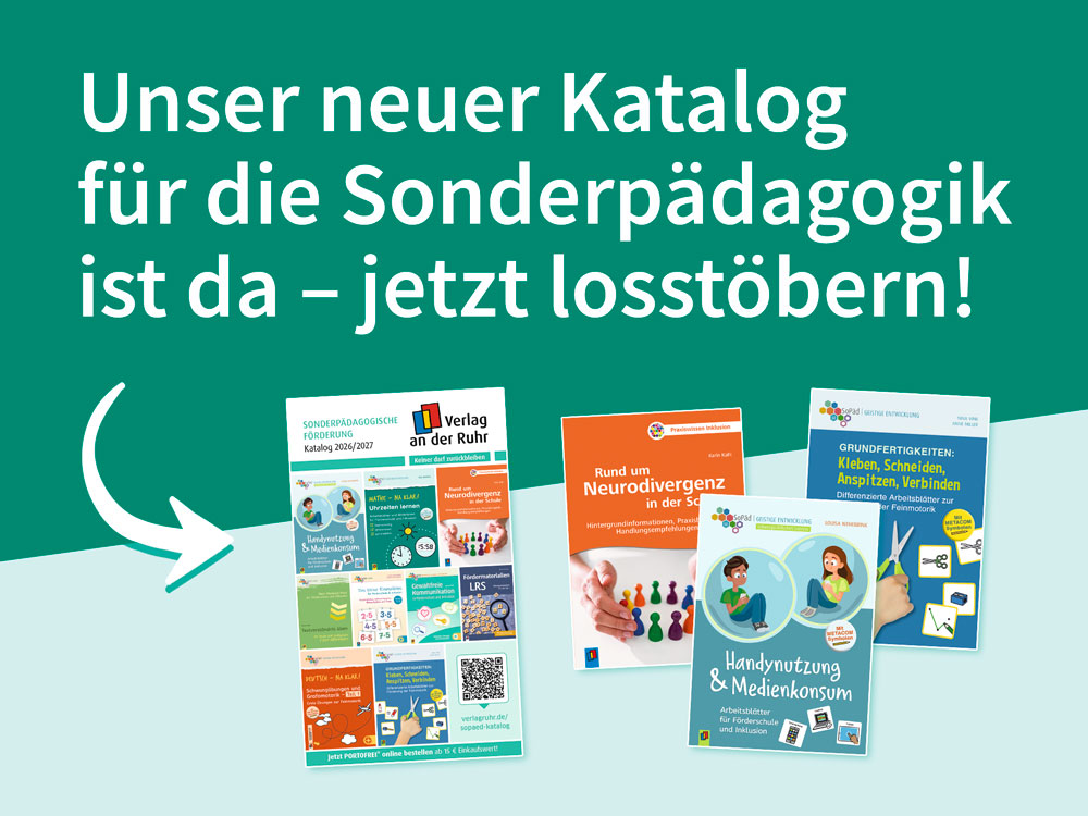 Unser neuer Katalog für die Sonderpädagogik ist da – jetzt losstöbern!