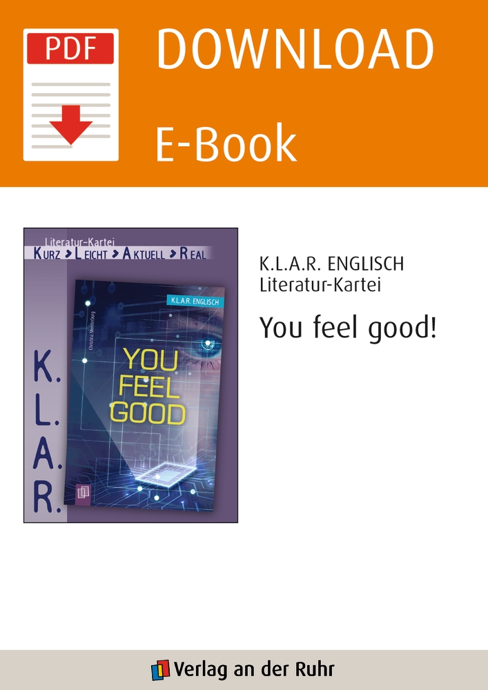 You feel good!