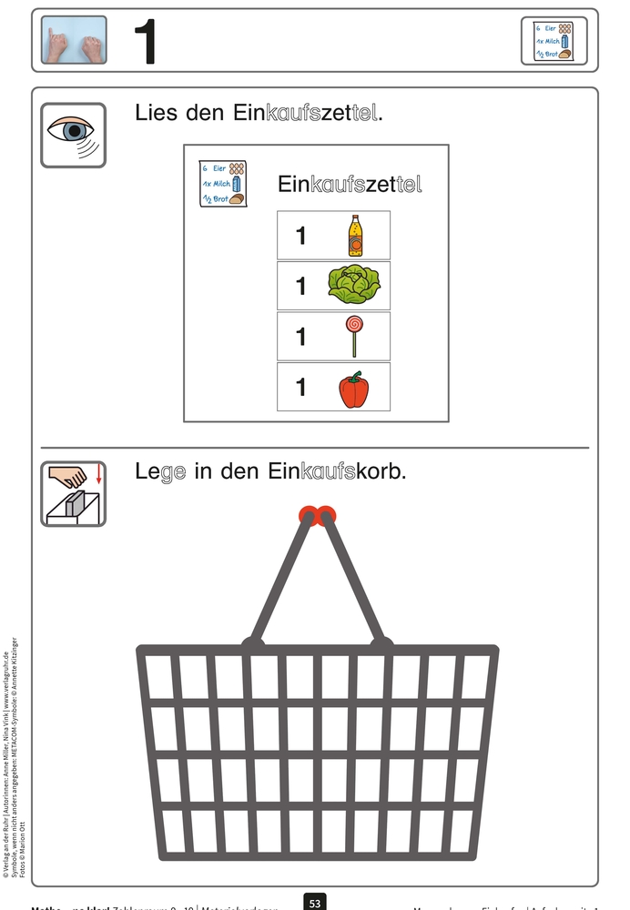 Mathe - na klar! Zahlenraum 0-10
