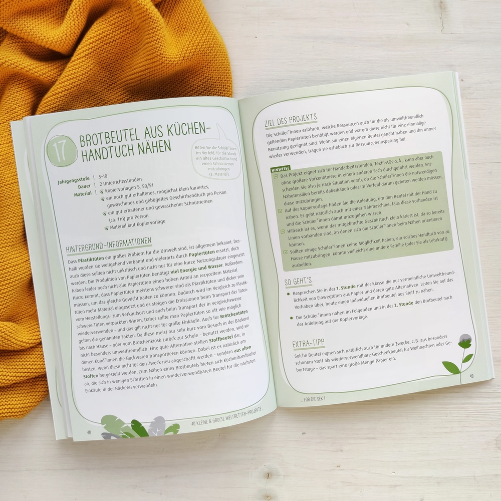 40 kleine und große Weltretter-Projekte für die Sek I 40 kleine und große Weltretter-Projekte für die Sek I