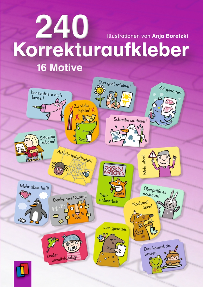 240 Korrekturaufkleber