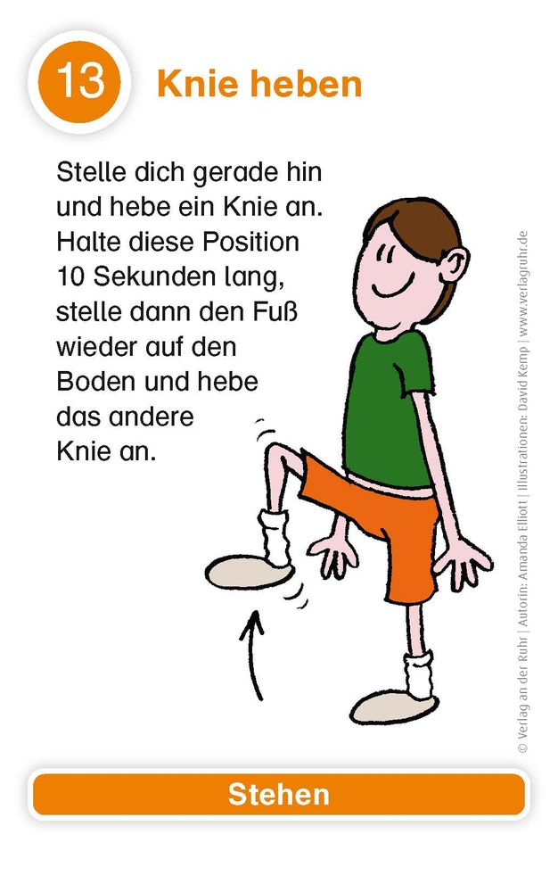 Mitmach-Motorik: Kartenset mit 50 Übungen zur Förderung der Koordination Mitmach-Motorik: Kartenset mit 50 Übungen zur Förderung der Koordination