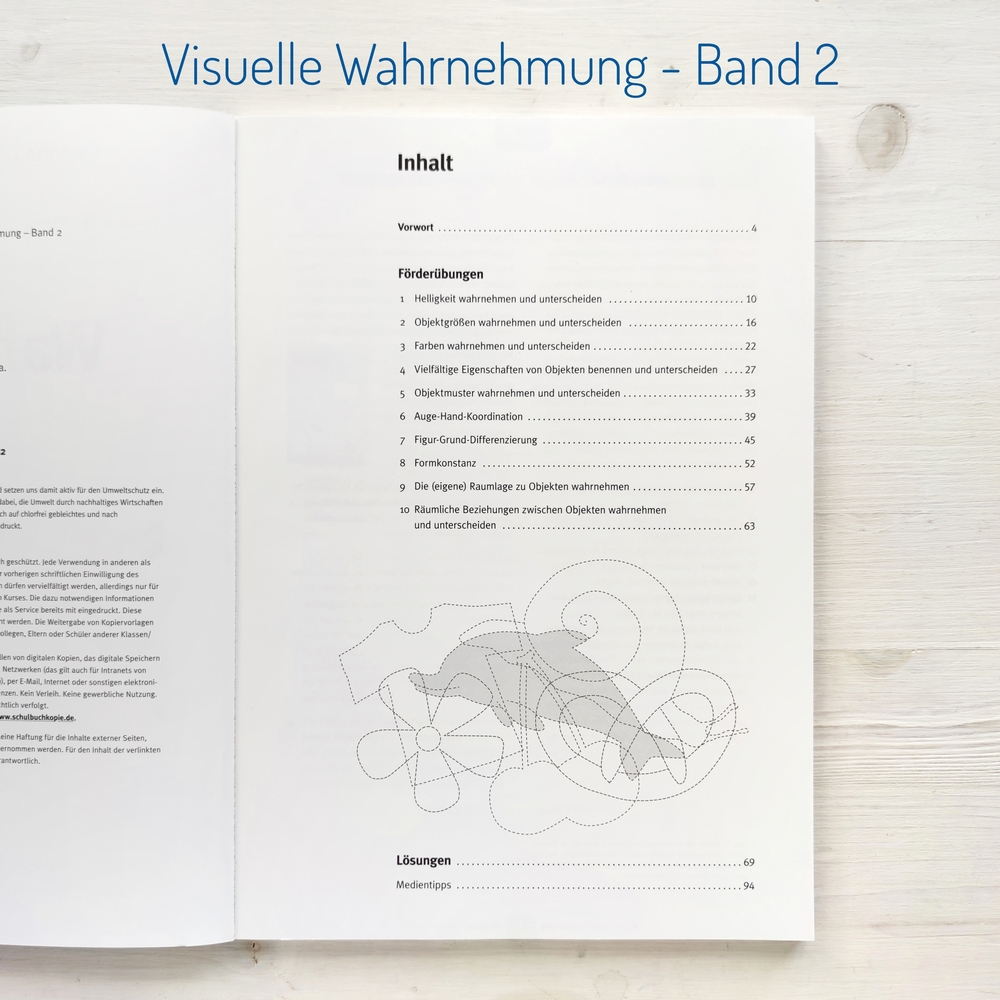 Fördermaterial: Visuelle Wahrnehmung - Band 2