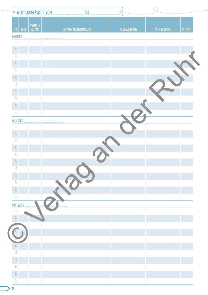 Klassenbuch Klassenbuch