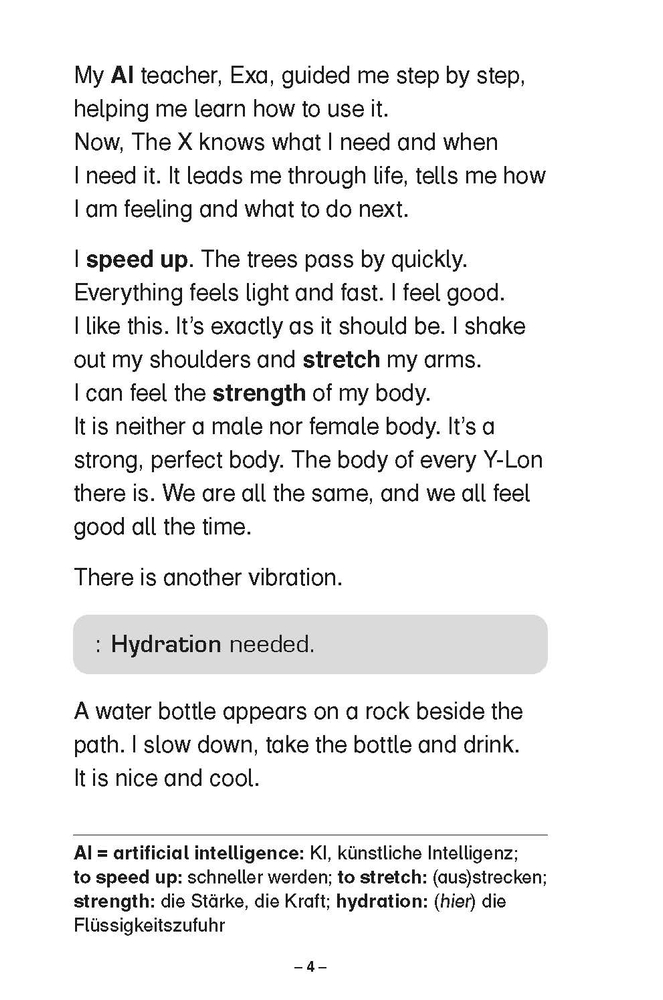 You feel good!