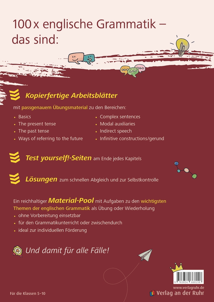 100 x englische Grammatik