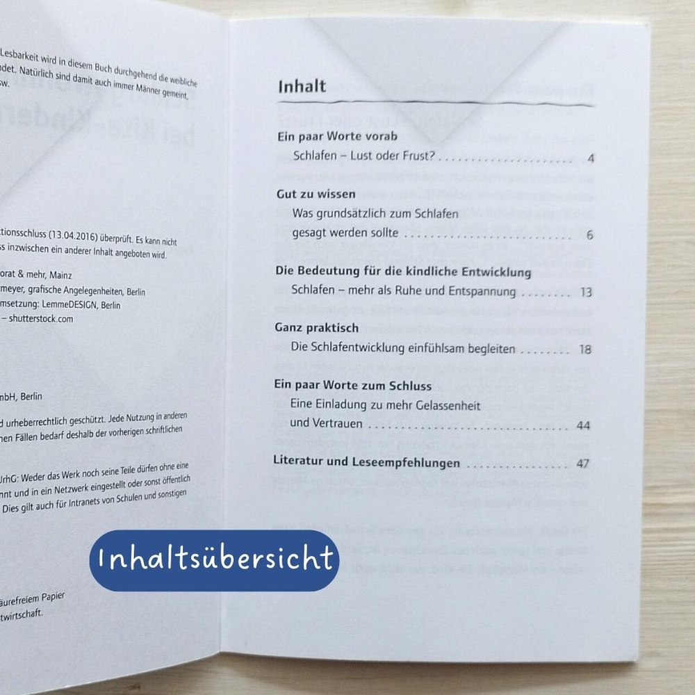 Schlafgewohnheiten bei Kita-Kindern