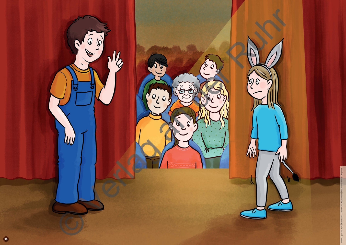 Frieda hat Lampenfieber Frieda hat Lampenfieber