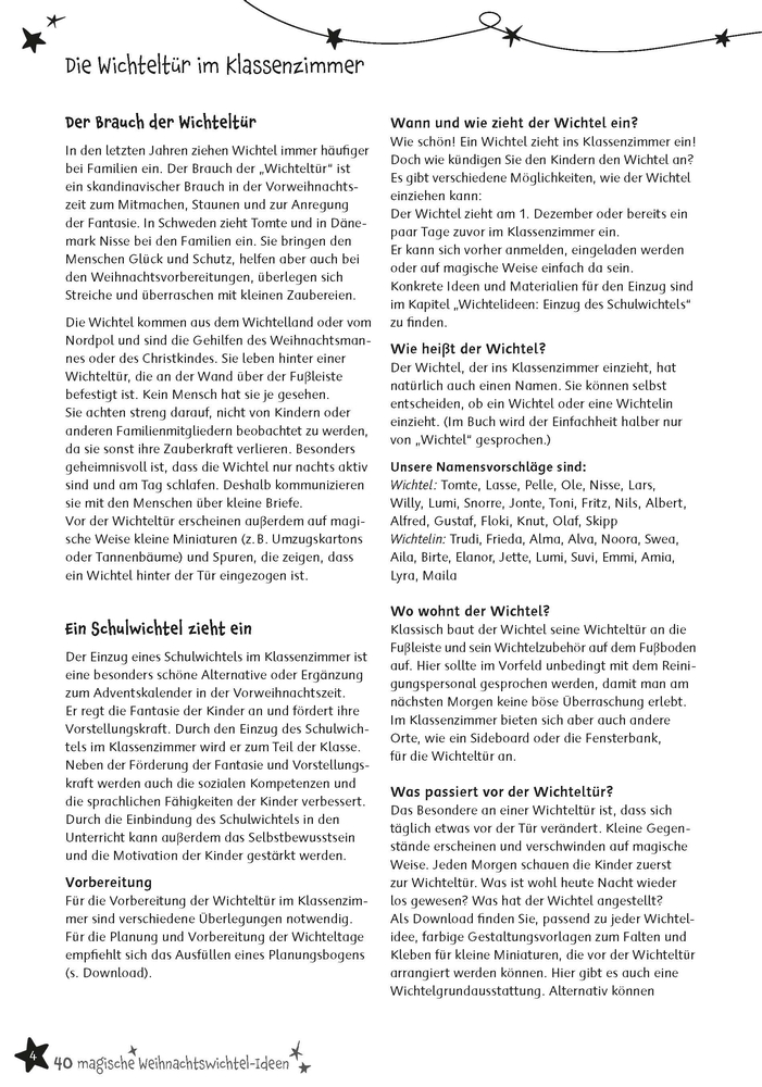 40 magische Weihnachtswichtel-Ideen, Klasse 1/2