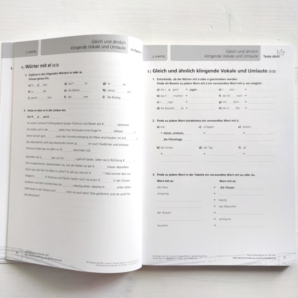 100 x Rechtschreibung und Zeichensetzung 100 x Rechtschreibung und Zeichensetzung