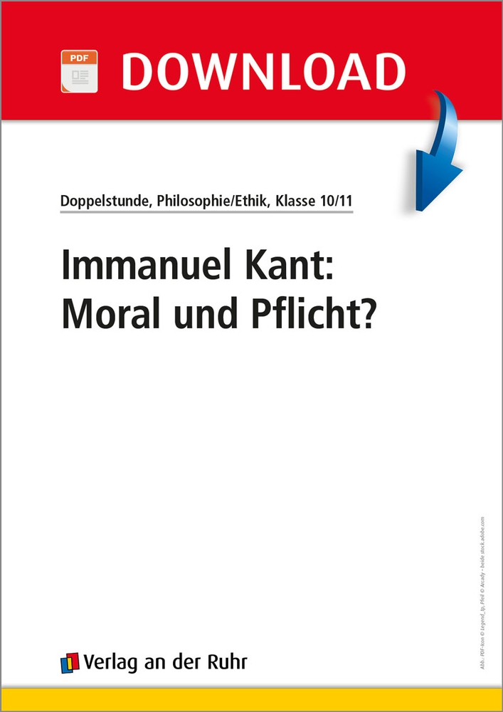 Imanuel Kant: Moral und Pflicht?