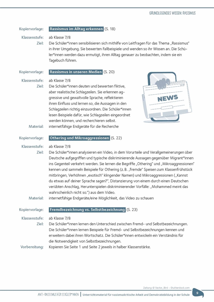 Anti-Rassismus für Schüler*innen