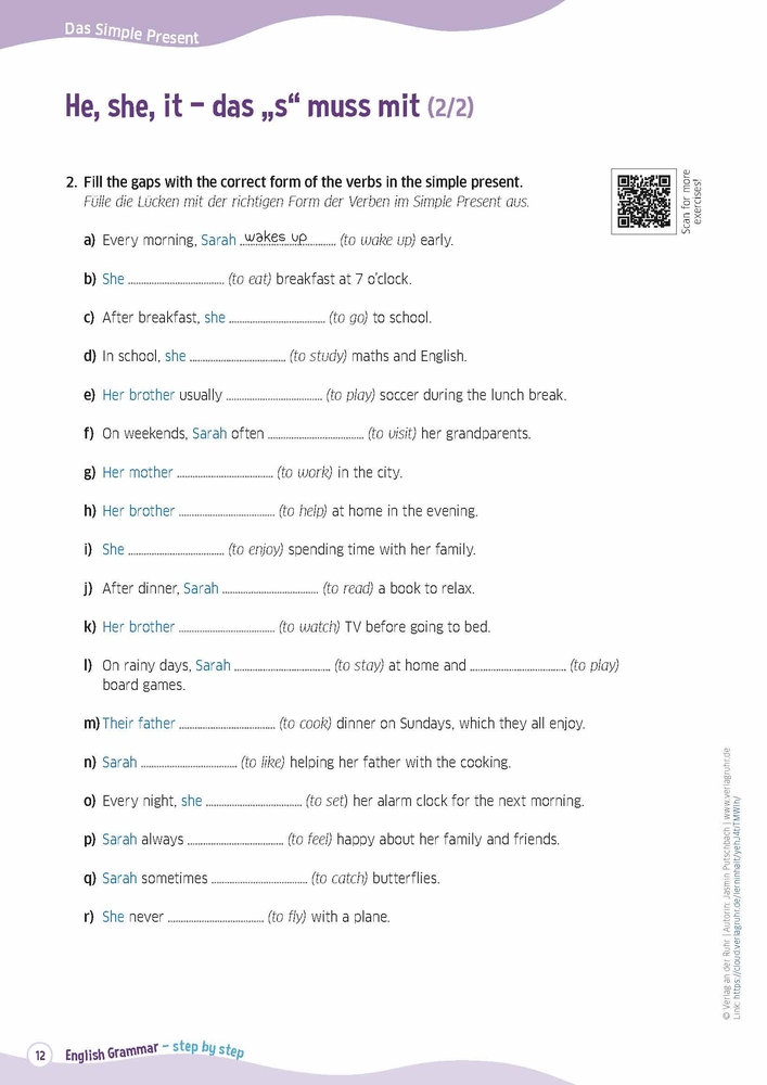 English Grammar – step by step